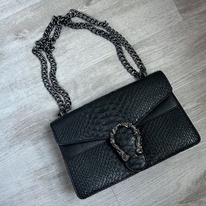 Luxury leather handbag